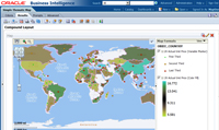 OBIEE 11g Displaying Data on a Map